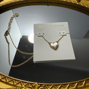Kendra Scott Gold Heart Necklace